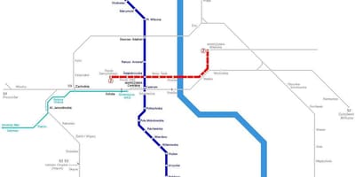 Зураг метро Варшавын