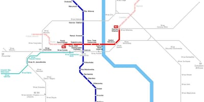 Метроны газрын зураг польш
